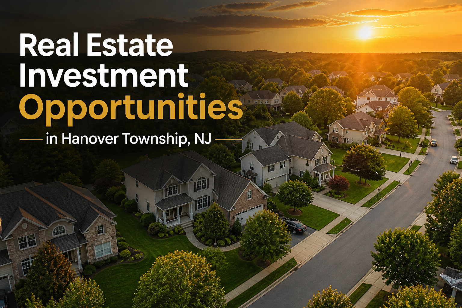 Real Estate Investment in Hanover Township, NJ