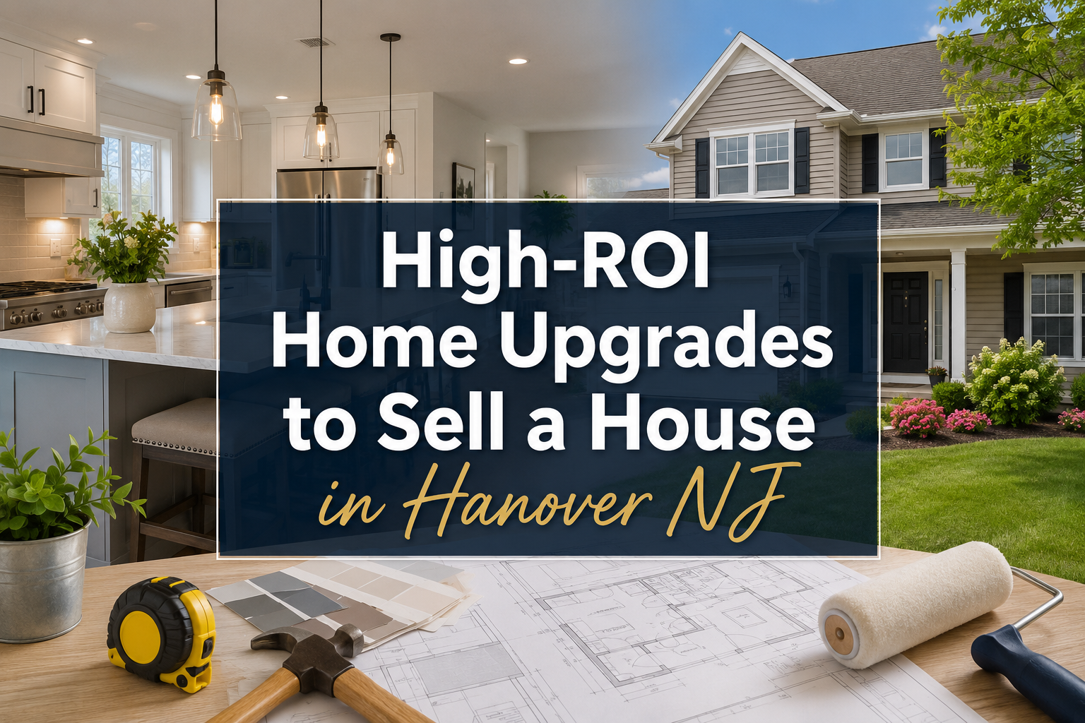 High-ROI Home Upgrades to Sell a House in Hanover NJ