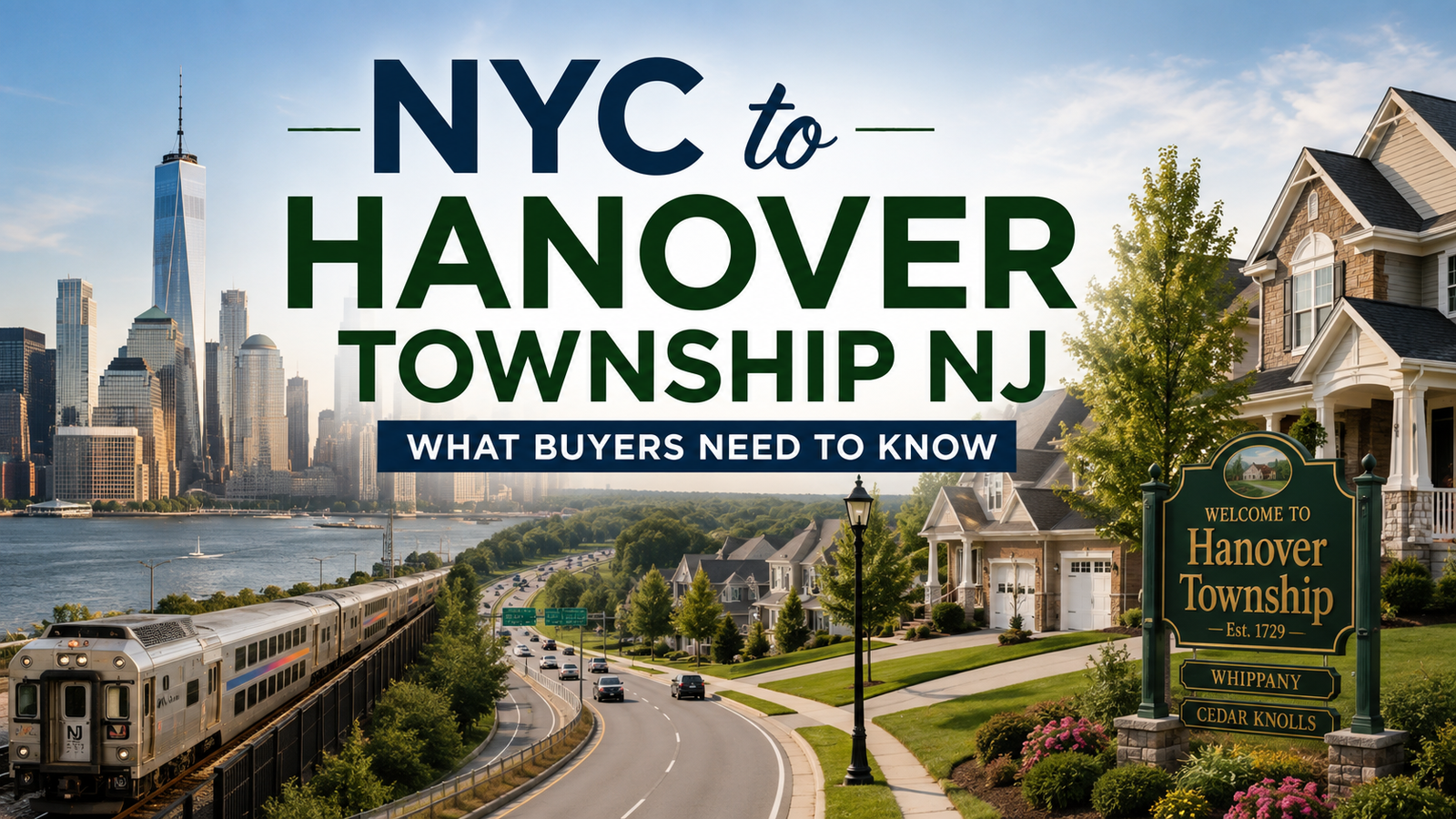 Moving from NYC to Hanover Township NJ: What Buyers Need to Know