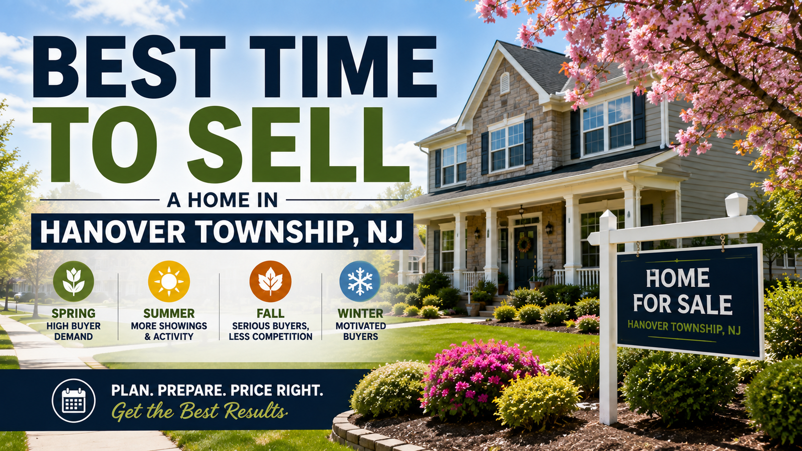 Best Time to Sell a Home in Hanover Township, NJ