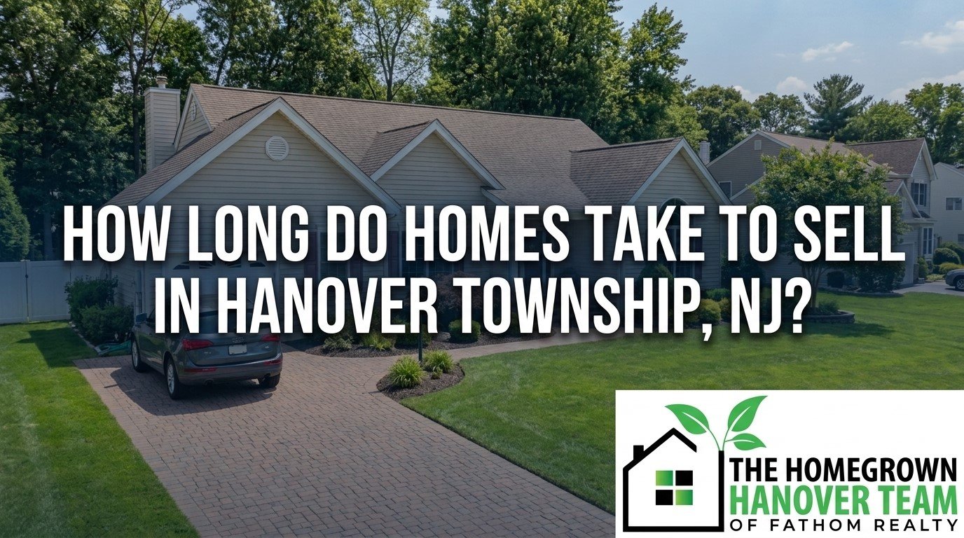 How Long Do Homes Take to Sell in Hanover Township NJ?