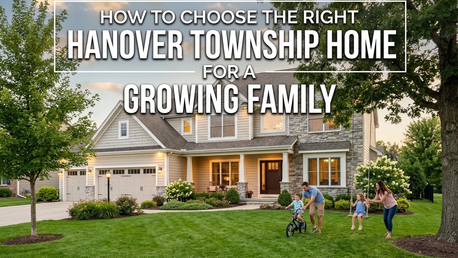 How to Choose the Right Hanover Township Home for a Growing Family